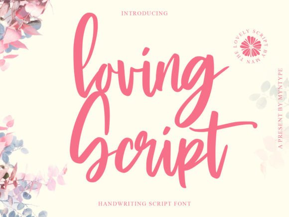 A Designer’s Review of the Loving Script Font