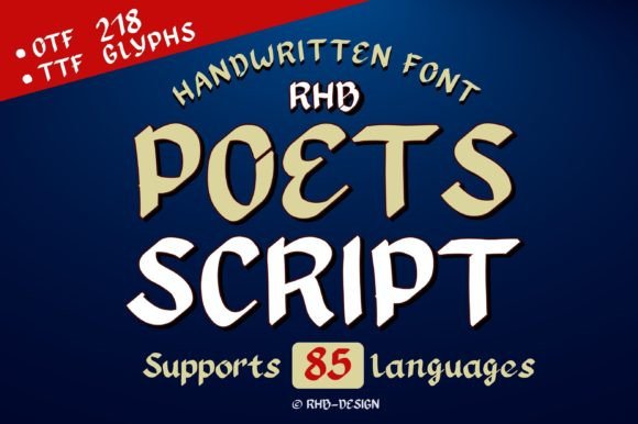 A Simple Review of Poets Script as a Premium Script Font