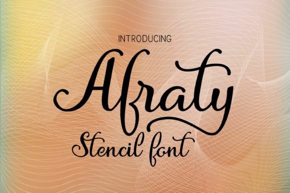 Afraty Stencil: A Font Built for Campaign Clarity