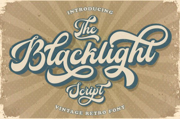 Blacklight Script: A Groovy Font for Digital Identity