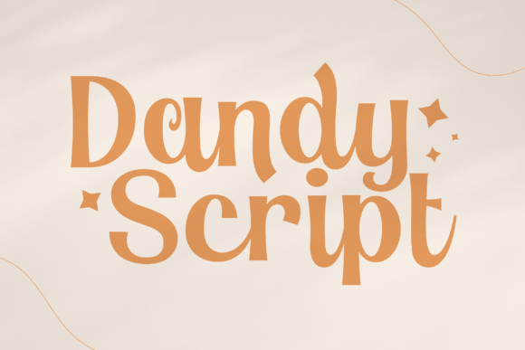 Dandy Script: A Modern Display Font for Elegant Digital Design
