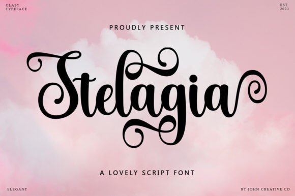 Exploring Stelagia Script: A Designer's Review of a Timeless Handwritten Font