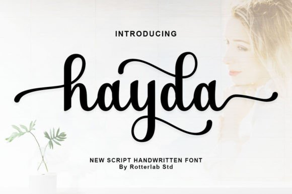 Hayda Script: A Font for Editorial Elegance