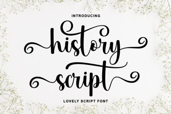 History Script: A Handwritten Font for Modern Marketing