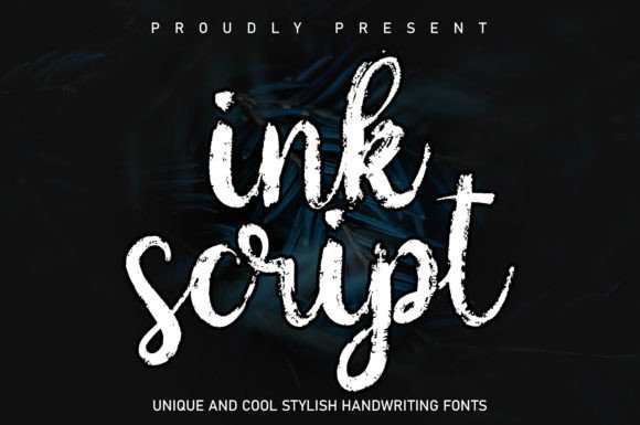 Ink Script: A Modern Font for Editorial Excellence