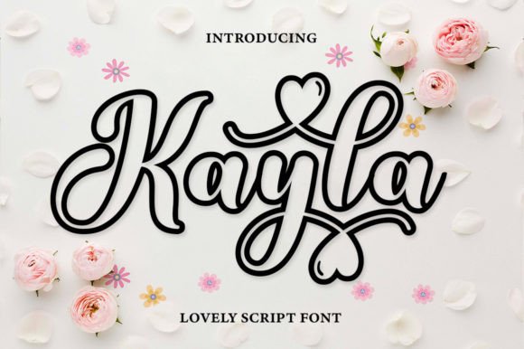 Kayla Outline: A Flexible Font for Campaign Designers