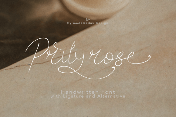 Prilyrose Script: A Font Built for Modern Campaigns