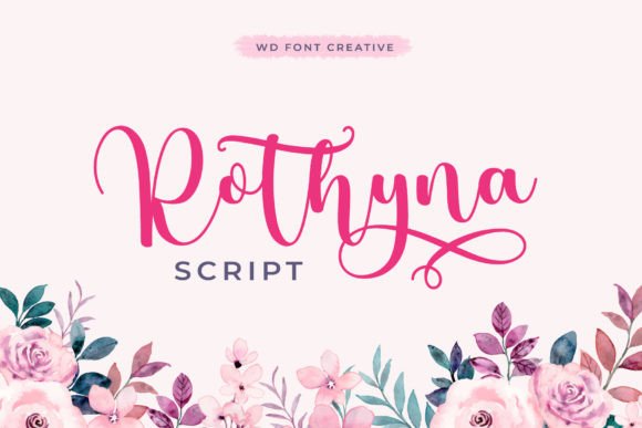 Rothyna Script: A Designer's Perspective on a Characterful Typeface