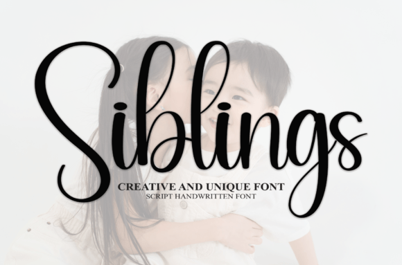 Siblings: A Script Font Built for Real Design Work