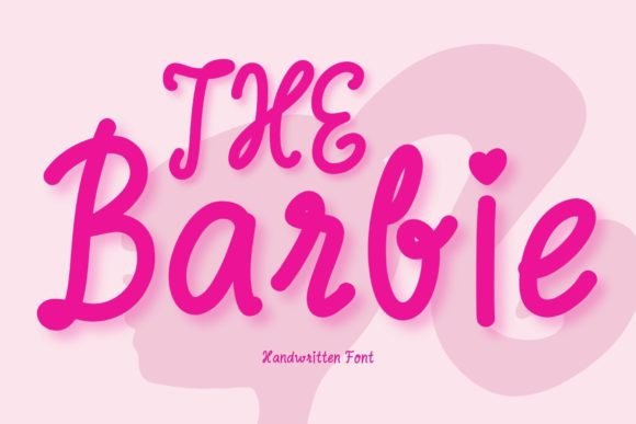 The Barbie: A Playful Handwritten Font for Authentic Web Design