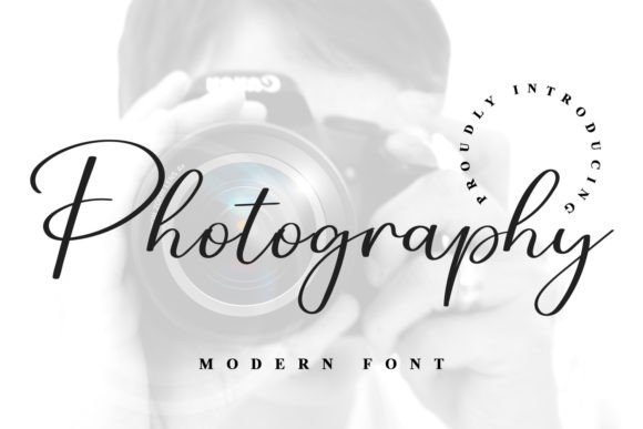 The Photography Font: A Simple Typeface for a Stronger Brand Identity