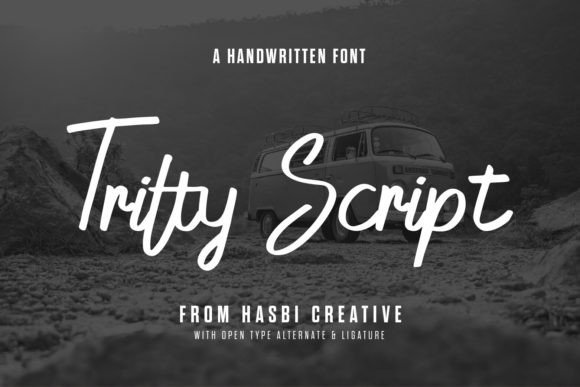 Tritty Script: The Font That Connects Campaigns with a Friendly Touch
