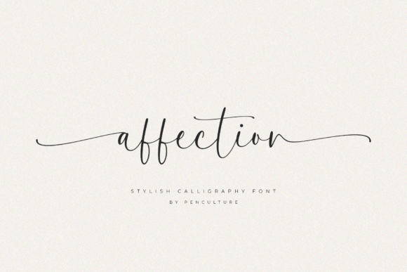 Why Affection Became My Go-To Font for Branding